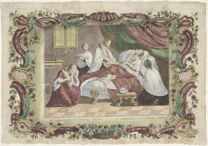 A szélsőséges kenet szentsége V. sacramentum extrema unctio / V. sacramento la extrema uncion (cím a tárgyon) A hét szentség (sorozat címe)