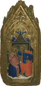 A Szűz megkoronázása négy angyallal alkotó: Giovanni da Bologna