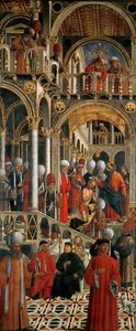 Szent Anianus megkeresztelkedése Szent Márk által, 1524 körül