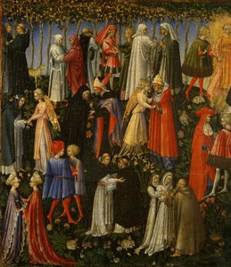 Paradicsom, 1445 alkotó: Giovanni di Paolo
