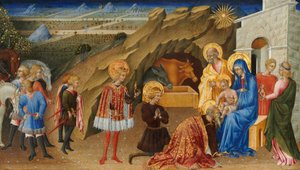 A mágusok imádása c. 1450.
