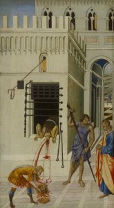 Keresztelő Szent János lefejezése alkotó: Giovanni di Paolo