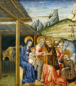 A mágusok imádása, 1460 körül
