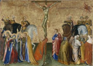 Krisztus keresztre feszítése, 1426 körül (tempera nyárfán)