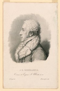 J. B. Sommariva (1760-1826) portréja alkotó: Giovita Garavaglia