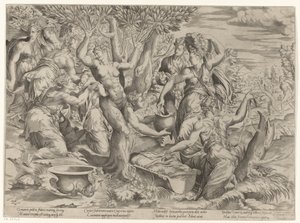 Adonis születése alkotó: Girolamo Fagiuoli (attributed to)