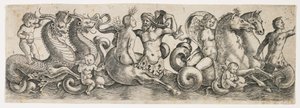 Frieze tritonokkal és nimfákkal, c. 1517