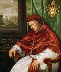 Gergely pápa portréja XII.