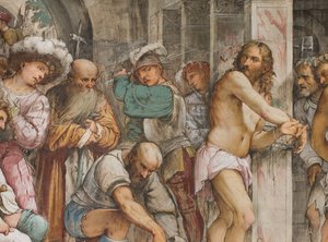 Central Ave, Fifth South Span, Flagellating of Christ, Jerome Romanino alkotó: Girolamo Romanino
