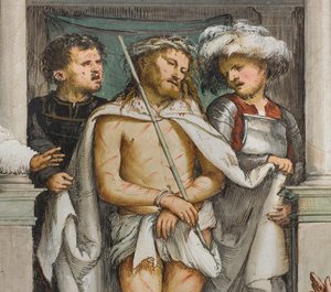 Középhajó, Negyedik déli szakasz, Ecce Homo, Girolamo Romanino alkotó: Girolamo Romanino