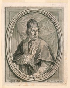 Kelemen pápa portréja XI alkotó: Girolamo Rossi