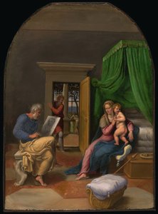 Szent Lukács rajza a Szűzanyának és Krisztus Gyermekének, c. 1535.