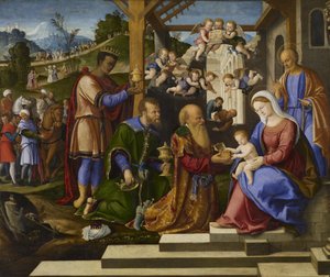 A Háromkirályok imádása, 1525-1530 körül