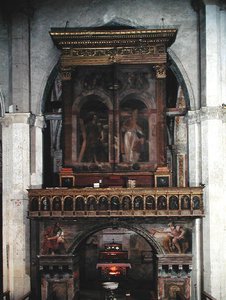 Szent Andrea orgonája, 1525 (olaj és aranylevél fán)