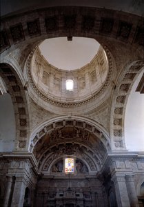 A San Biagio templom belső képe (1518-1545)