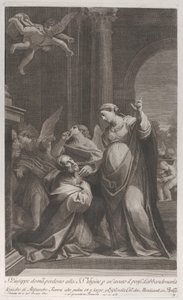 Szent József bocsánatot kér a Szűzanyától, amiért arra gondolt, hogy elhagyja..., 1760-1800.