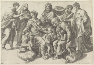 Szent Szűz alkotó: Giulio Bonasone
