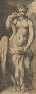Léda és a hattyú, kb 1531-76.