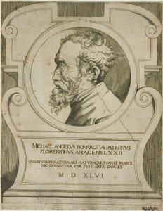 Michelangelo alkotó: Giulio Bonasone