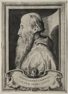 Pietro Bembo bíboros portréja alkotó: Giulio Bonasone