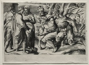 Silenus és Midas király