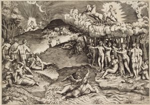 A szerelem diadala, 1545 alkotó: Giulio Bonasone