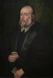 Egy öregember portréja, az 1500-as évek közepén.