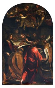 Szent József agóniája (Szent József agóniája) Giulio Cesare Procaccini (1574-1625) festménye 1616 Magántulajdon Gyűjtemény alkotó: Giulio Cesare Procaccini