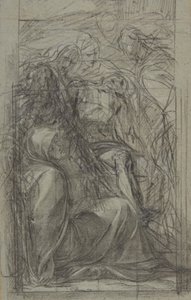 Tanulmány a Pietà számára, 1604. alkotó: Giulio Cesare Procaccini