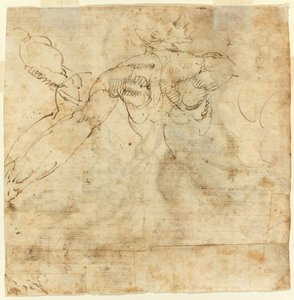 Egy hát tanulmányozása alkotó: Giulio Cesare Procaccini