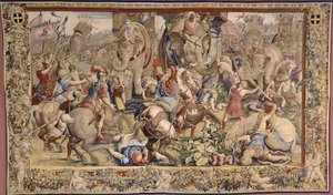 A zamai csata alkotó: Giulio, Romano