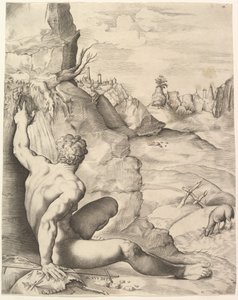 Keresztelő János a pusztában, kb. 1545-55.