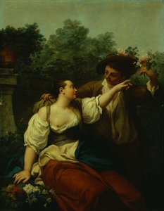 A négy évszak alkotó: Giuseppe (circle of) Angeli