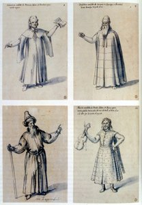 Jelmeztervezés klasszikus figurák számára, XVI. század