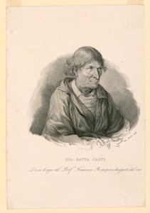 Giovanni Battista Casti (1721-1803) portréja alkotó: Giuseppe Beretta