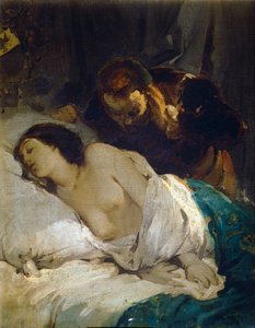 Parisina, Giuseppe Bertini, 1854 körül, olaj, vászon