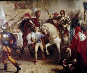 VIII. Károly belépése Firenzébe