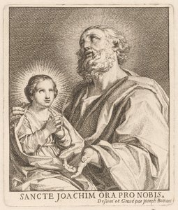 Szent Joachim és a Kisded Szűz Mária