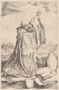 A bencés rend szent püspöke..., 1620-30.