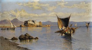 Nápolyi -öböl Castel dell