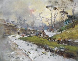 Táj, út alkotó: Giuseppe Casciaro