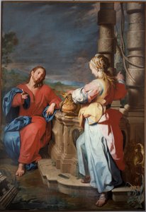 Jézus és a szamaritánus, 1722 körül (olaj, vászon)