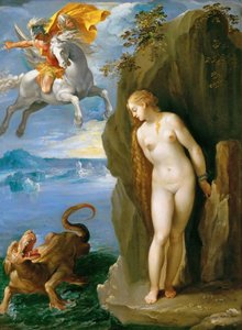Német: Perseus befreit Andromeda Perseus és Andromeda alkotó: Giuseppe Cesari