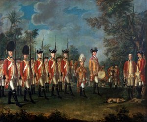 Lord George Lennox, a 25. gyalogezred ezredese, 1771 körül (olaj, vászon) alkotó: Giuseppe Chiesa
