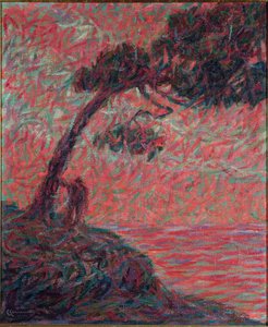 Reflexió, 1915 körül alkotó: Giuseppe Cominetti