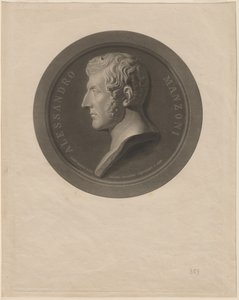 Alessandro Manzoni alkotó: Giuseppe Cornienti, after Gaetano Monti