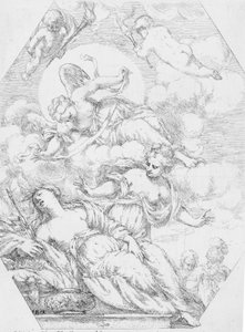 Dido a halotti máglyán, 1650-1700.