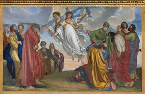 Presbitérium, Giuseppe Diotti, Angyalok megjelenése a mennybemenetel után 1830