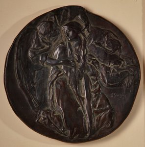 Angyali üdvözlet (bronz)
