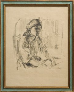 A háziasszony (litho)